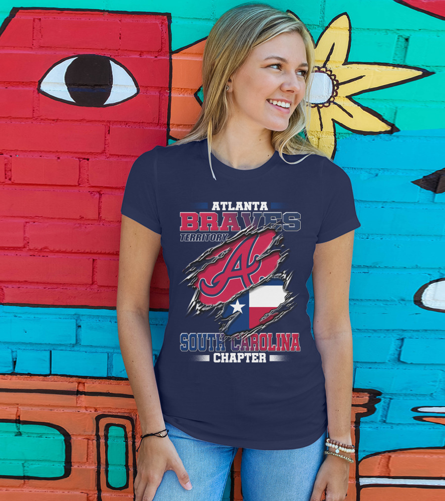 Atlanta Braves Territory South Carolina Chapter T-Shirt