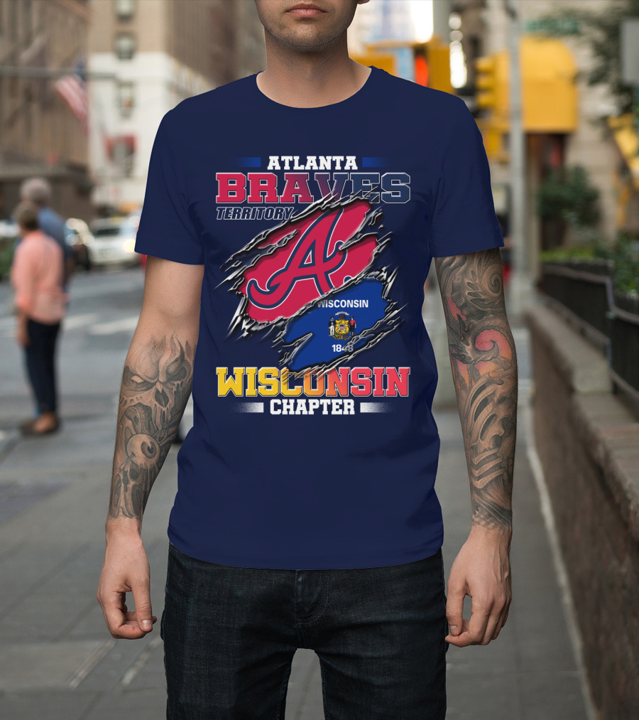 Atlanta Braves Territory Wisconsin Chapter 1848 T-Shirt