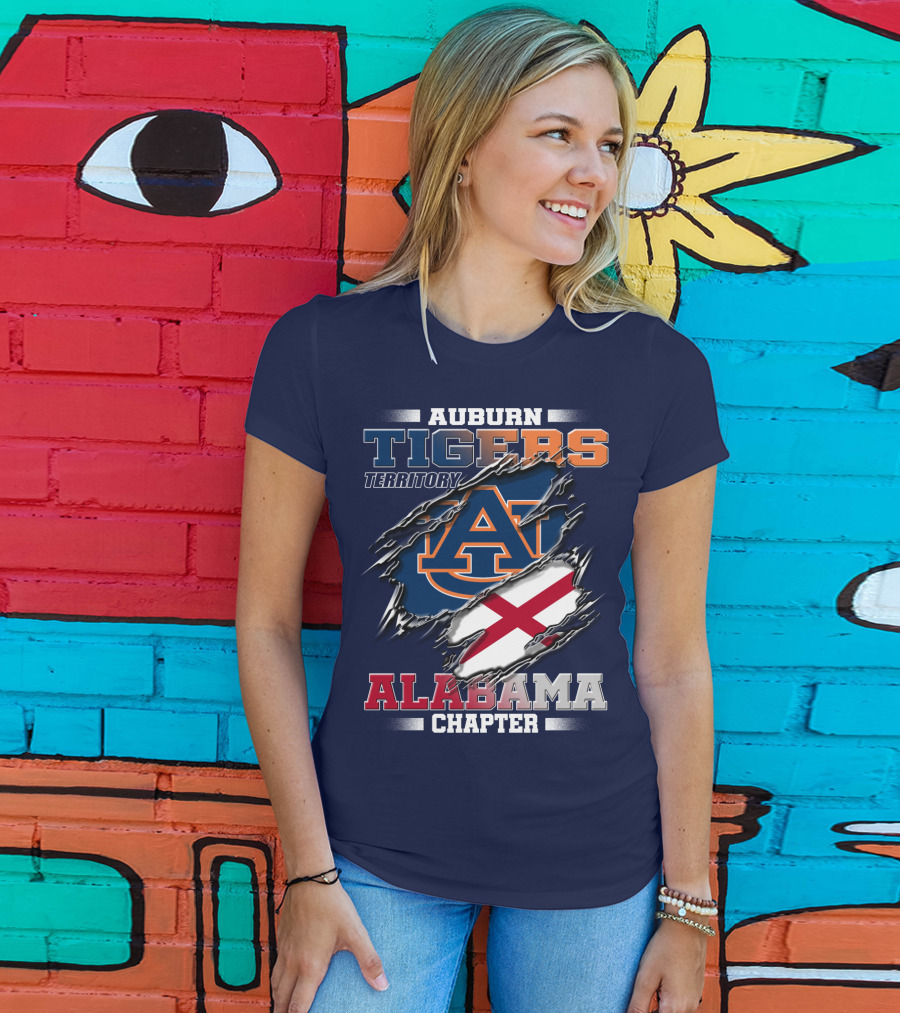 Auburn Tigers Territory Alabama Chapter T-Shirt