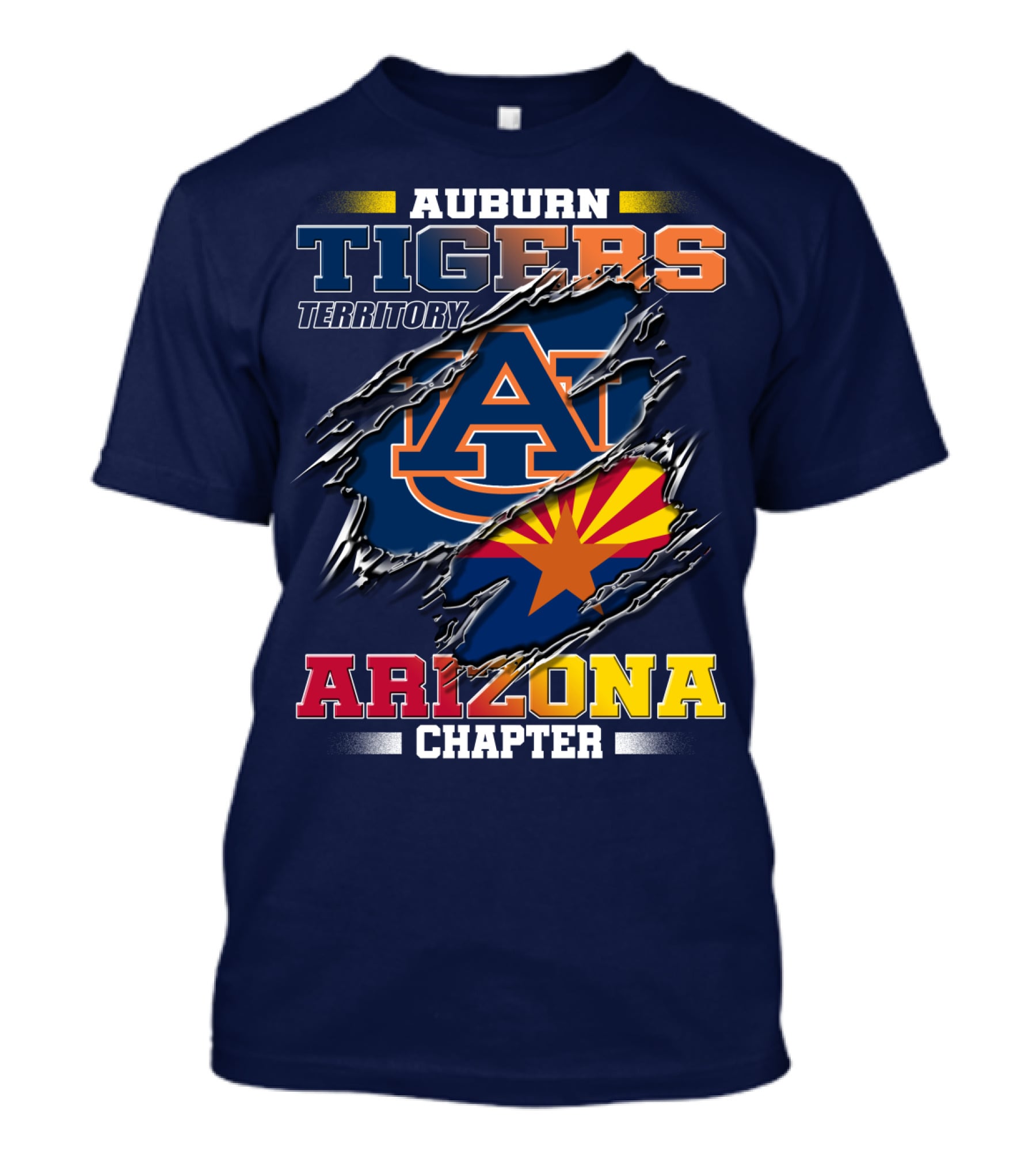 Auburn Tigers Arizona Territory Chapter T-Shirt