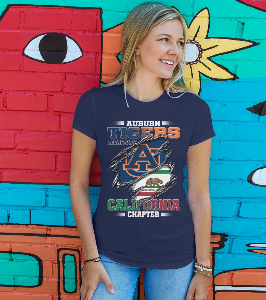 Auburn Tigers Territory California Chapter T-Shirt