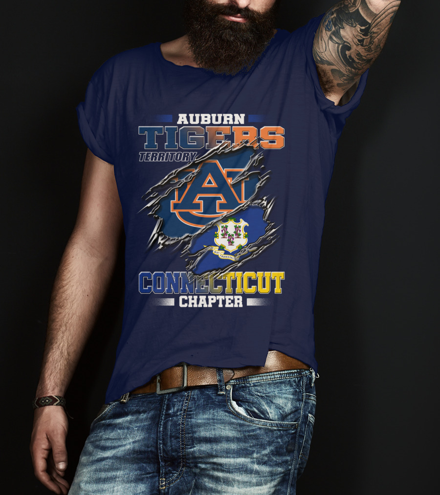 Auburn Tigers Territory Connecticut Chapter T-Shirt