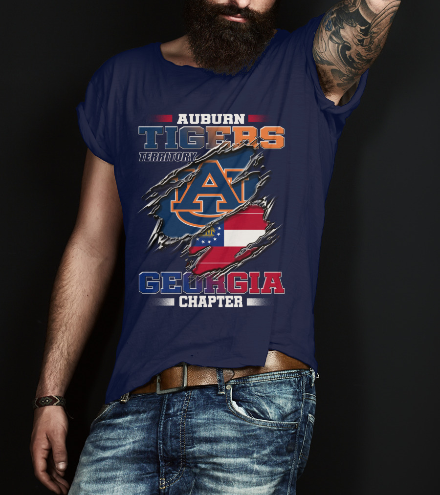 Auburn Tigers Territory Georgia Chapter T-Shirt