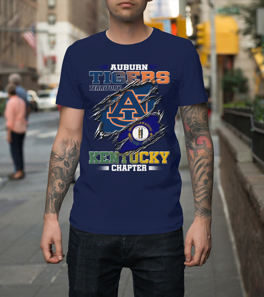 Auburn Tigers Territory Kentucky Chapter T-Shirt