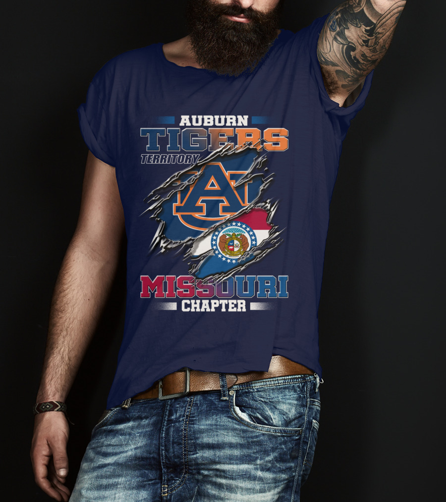 Auburn Tigers Territory Missouri Chapter T-Shirt