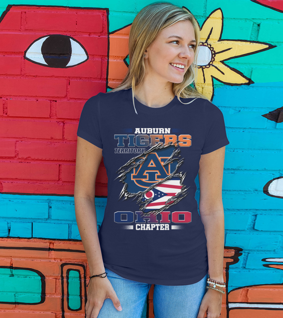 Auburn Tigers Territory Ohio Chapter T-Shirt