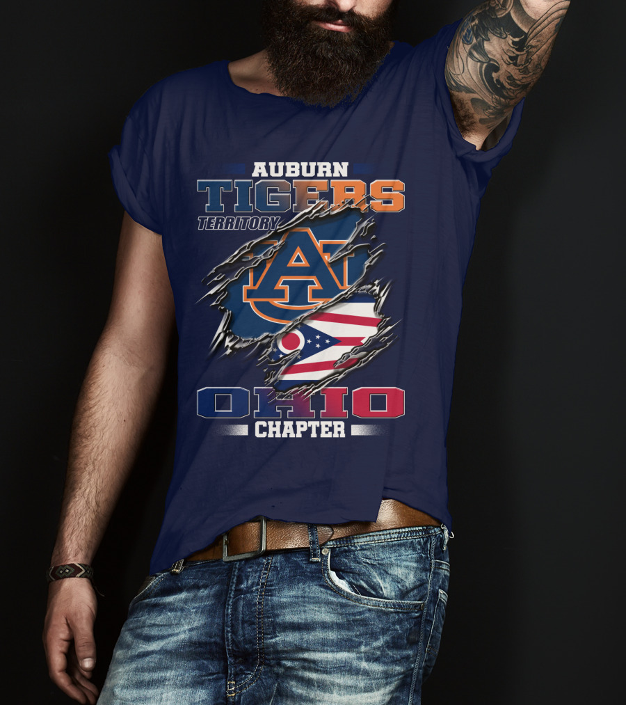 Auburn Tigers Territory Ohio Chapter T-Shirt