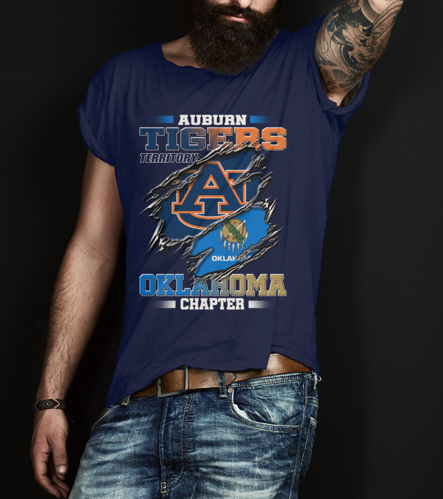Auburn Tigers Territory Oklahoma Chapter T-Shirt