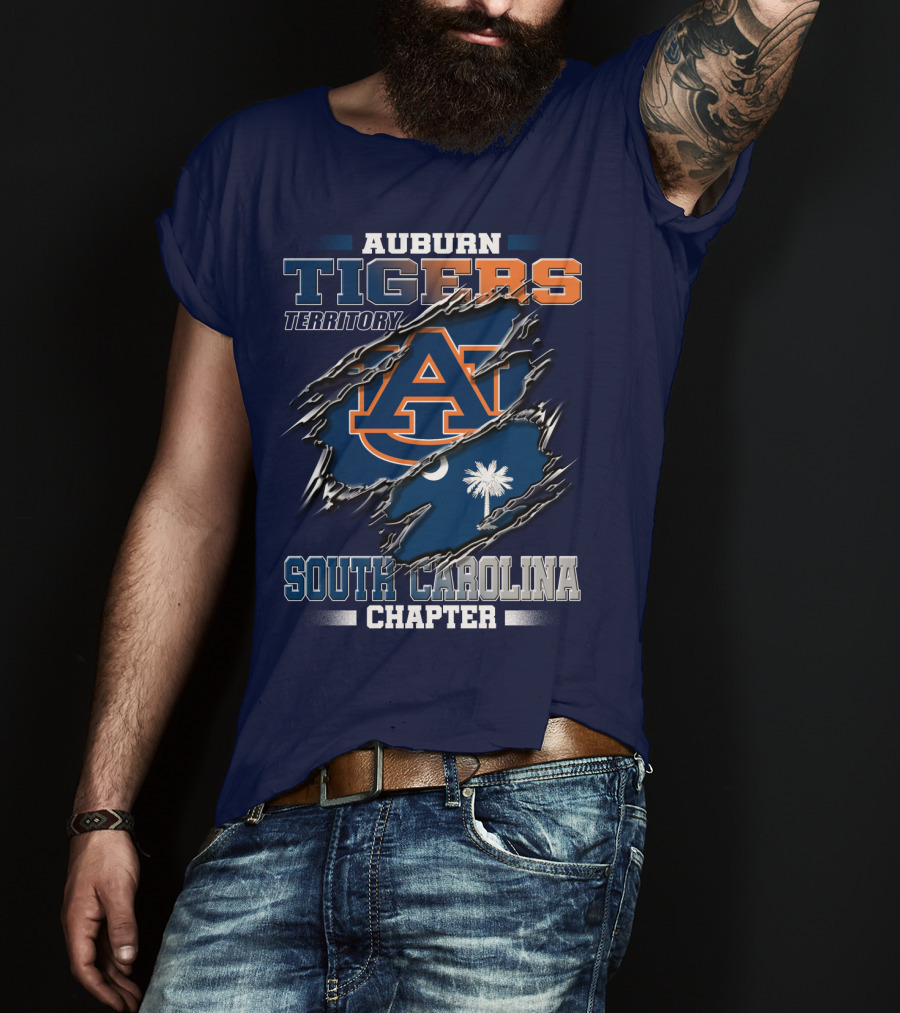 Auburn Tigers Territory South Carolina Chapter T-Shirt