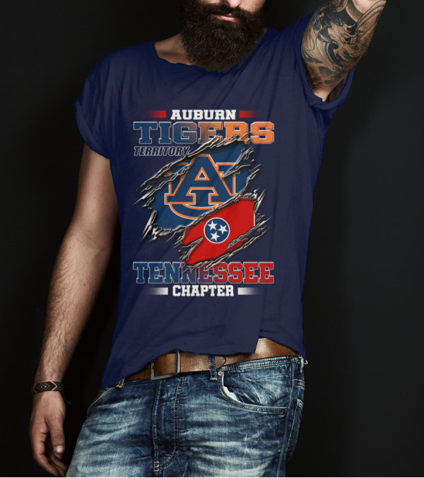 Auburn Tigers Territory Tennessee Chapter T-Shirt