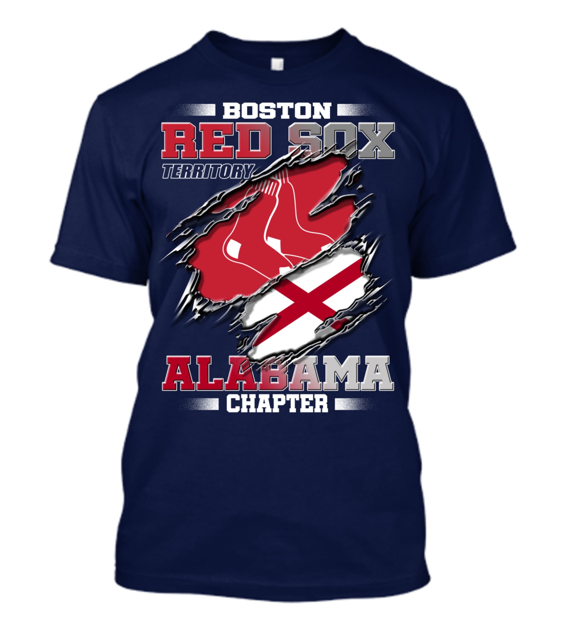 Boston Red Sox Territory Alabama Chapter T-Shirt