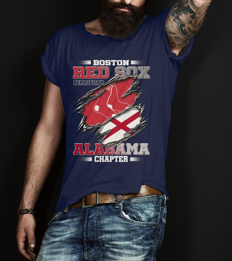 Boston Red Sox Territory Alabama Chapter T-Shirt