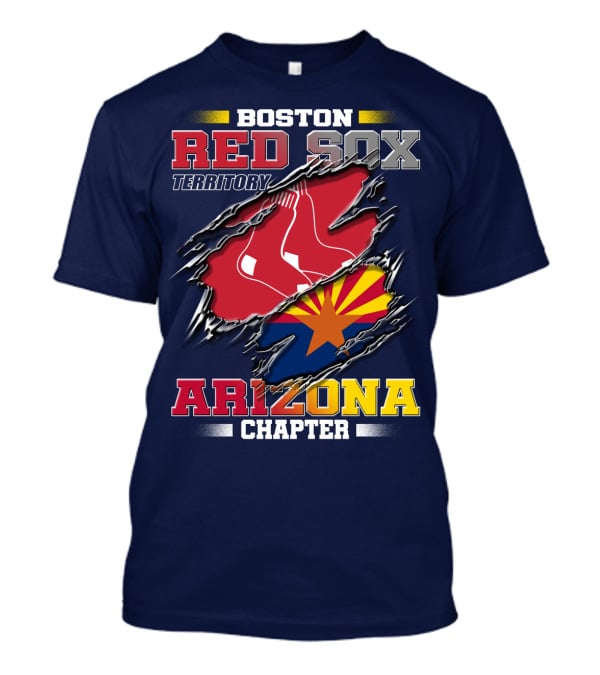 Boston Red Sox Territory Arizona Chapter T-Shirt