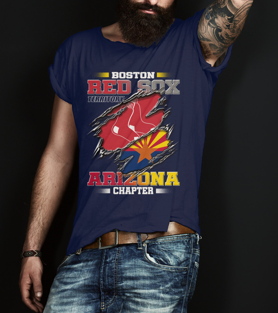 Boston Red Sox Territory Arizona Chapter T-Shirt