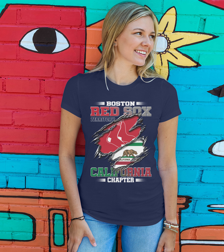 Boston Red Sox Territory California Chapter T-Shirt