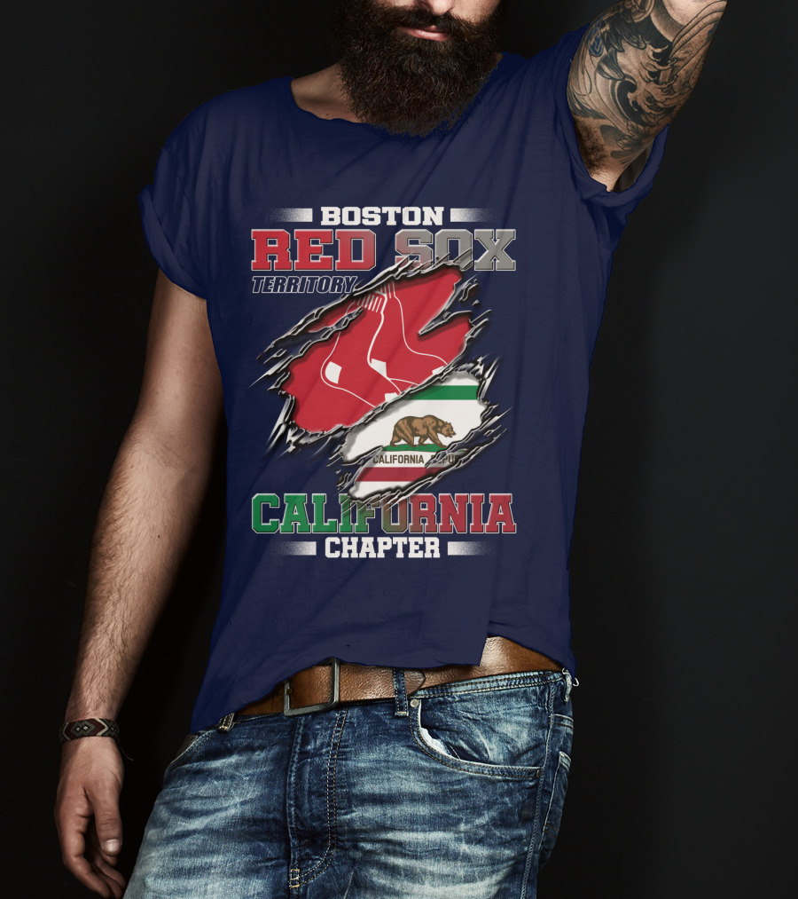 Boston Red Sox Territory California Chapter T-Shirt