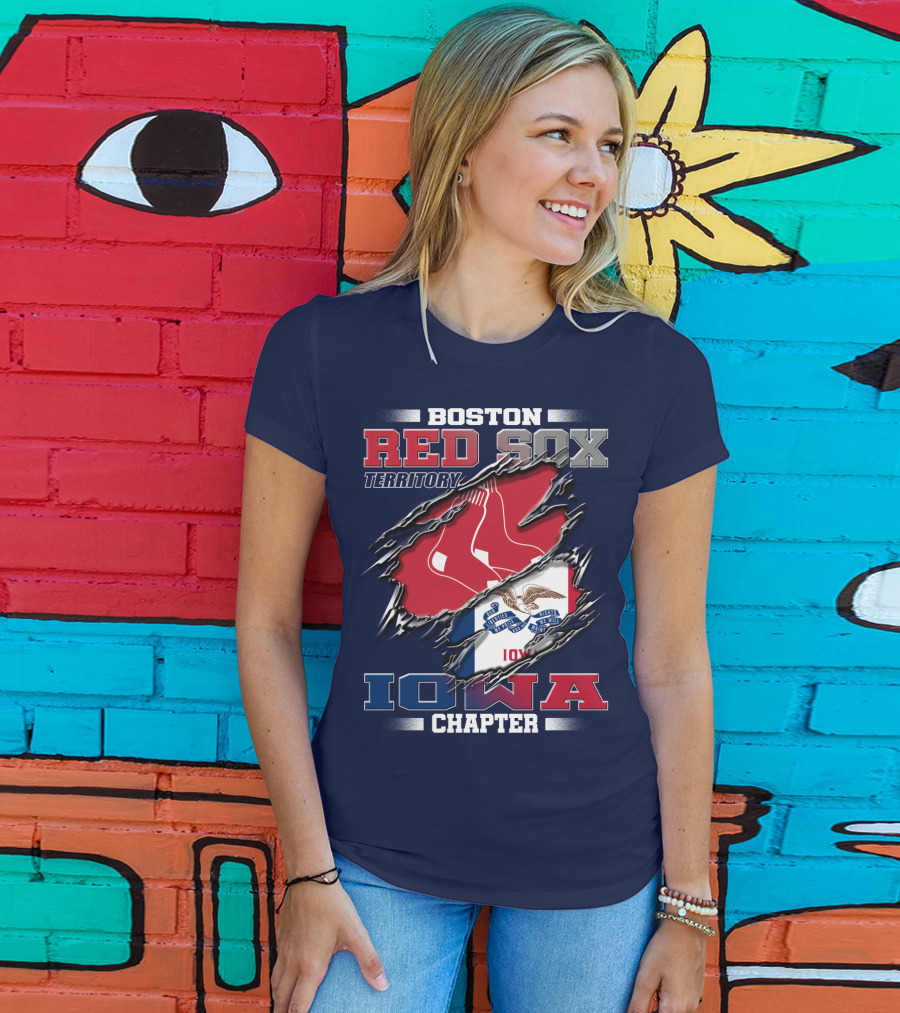 Boston Red Sox Territory Iowa Chapter T-Shirt