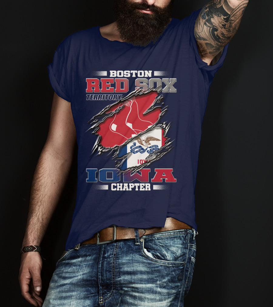 Boston Red Sox Territory Iowa Chapter T-Shirt