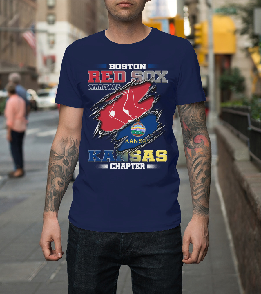 Boston Red Sox Territory Kansas Chapter T-Shirt