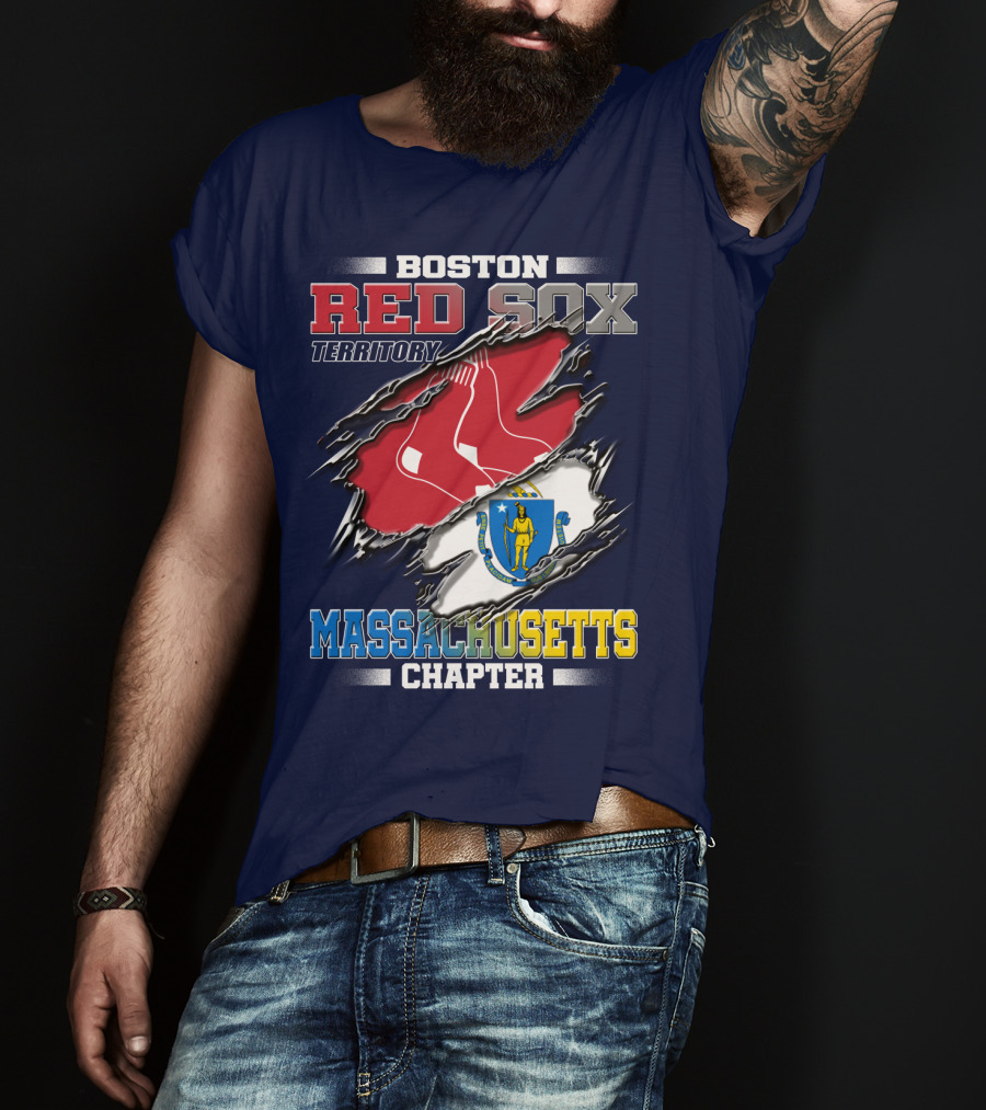Boston Red Sox Territory Massachusetts Chapter T-Shirt