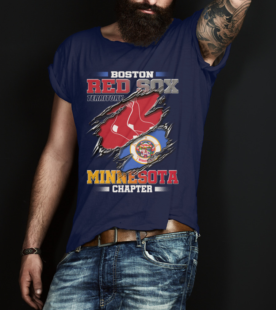 Boston Red Sox Territory Minnesota Chapter T-Shirt