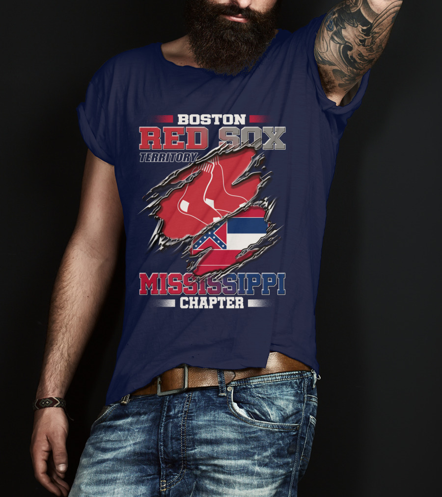 Boston Red Sox Territory Mississippi Chapter T-Shirt