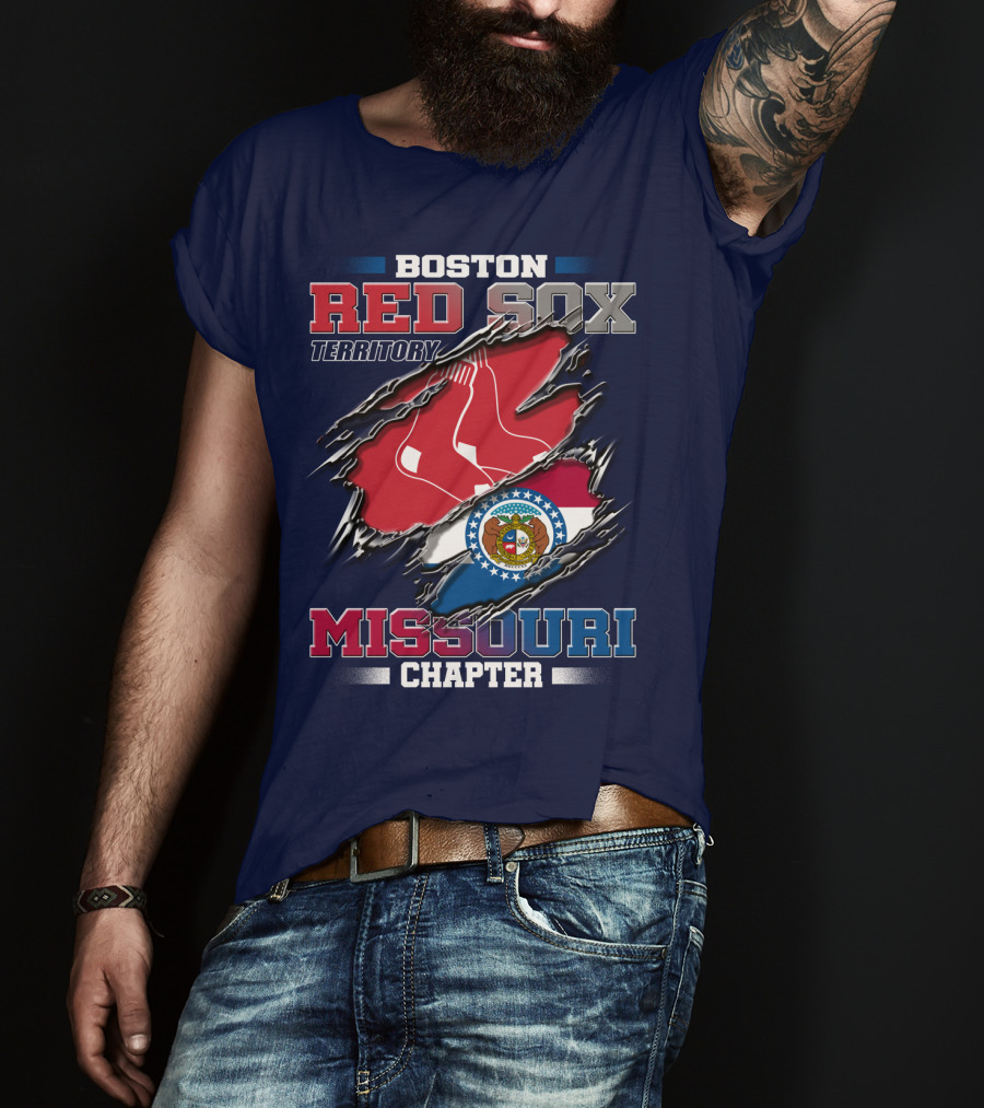 Boston Red Sox Territory Missouri Chapter T-Shirt