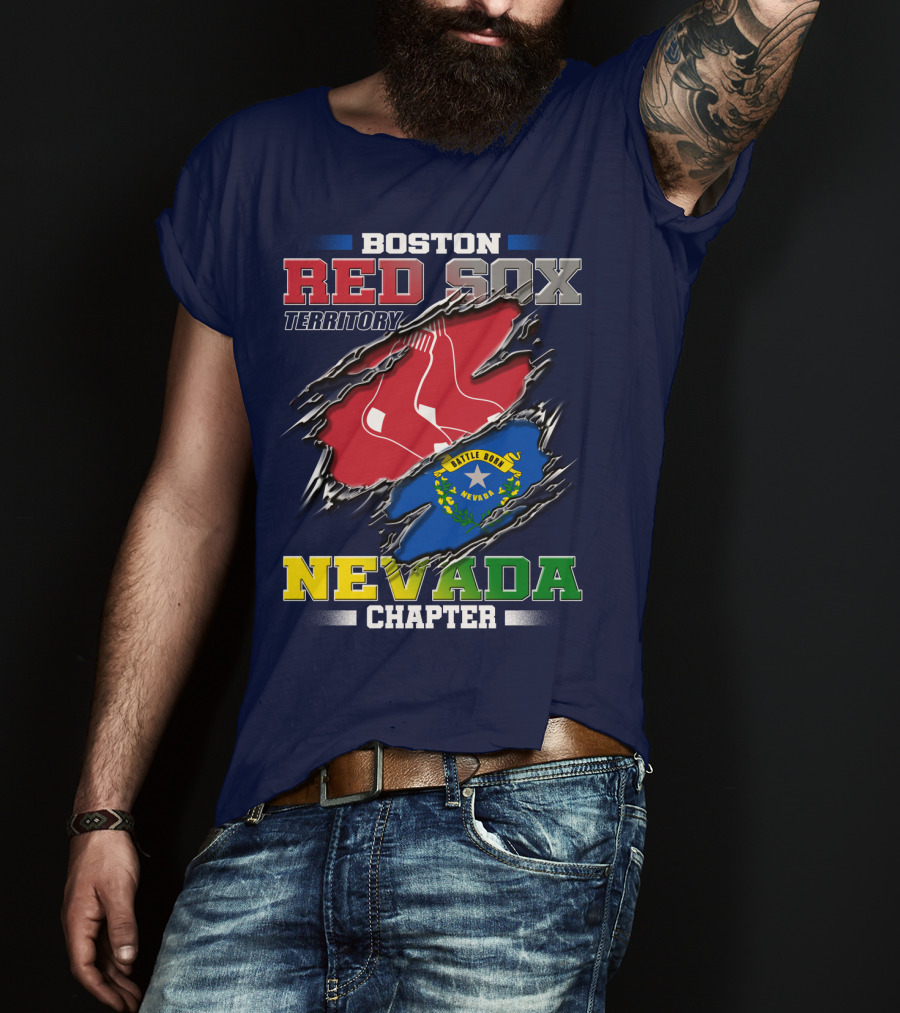 Boston Red Sox Territory Nevada Chapter T-Shirt
