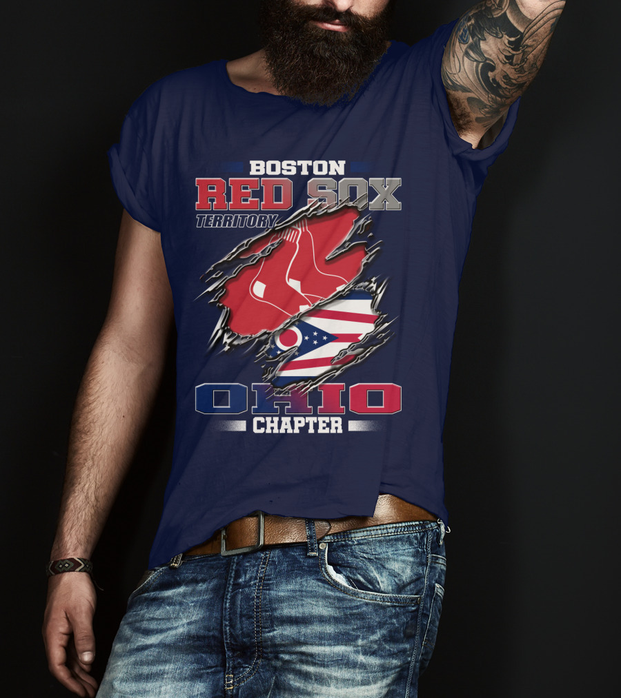Boston Red Sox Territory Ohio Chapter T-Shirt
