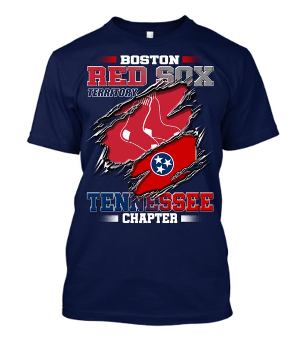 Boston Red Sox Territory Tennessee Chapter T-Shirt