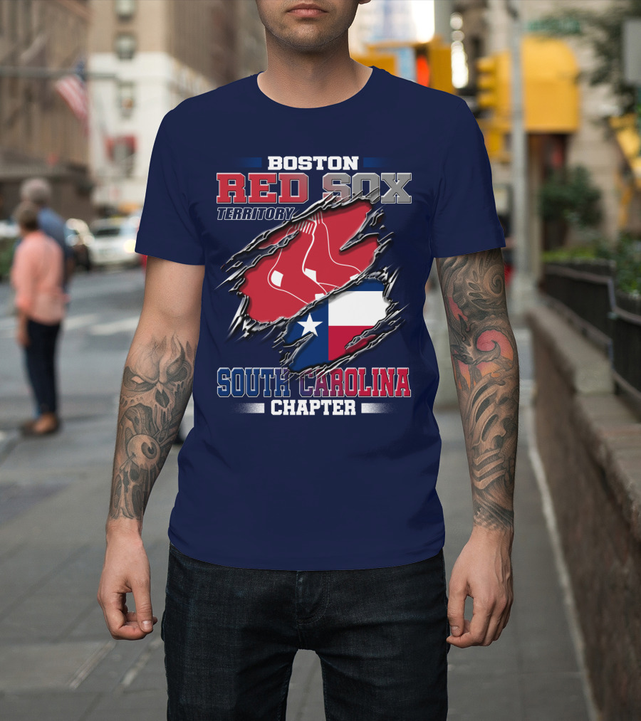 Boston Red Sox Territory South Carolina Chapter T-Shirt
