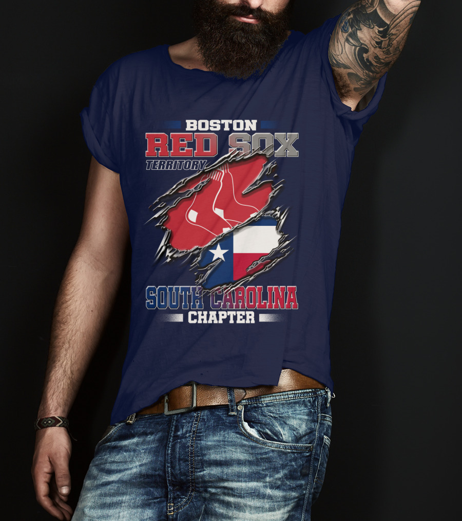 Boston Red Sox Territory South Carolina Chapter T-Shirt