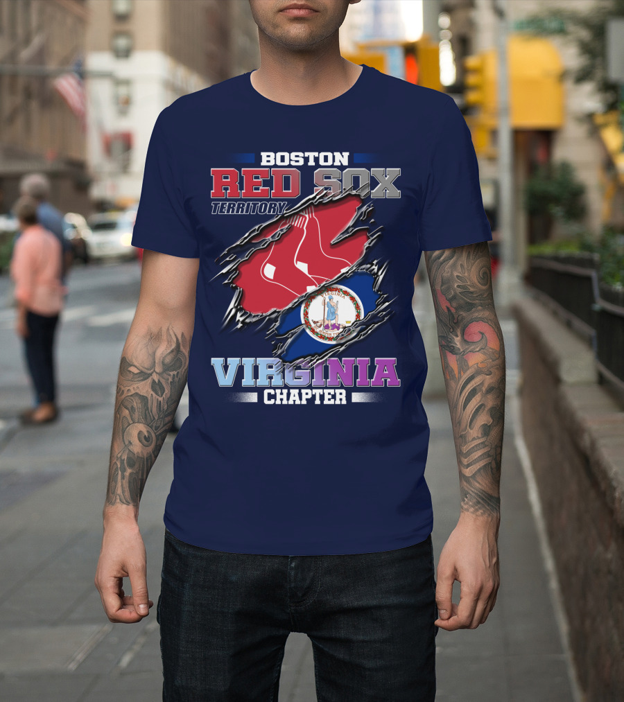 Boston Red Sox Territory Virginia Chapter T-Shirt