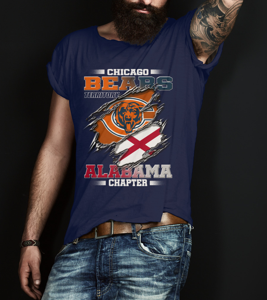 Chicago Bears Territory Alabama Chapter T-Shirt