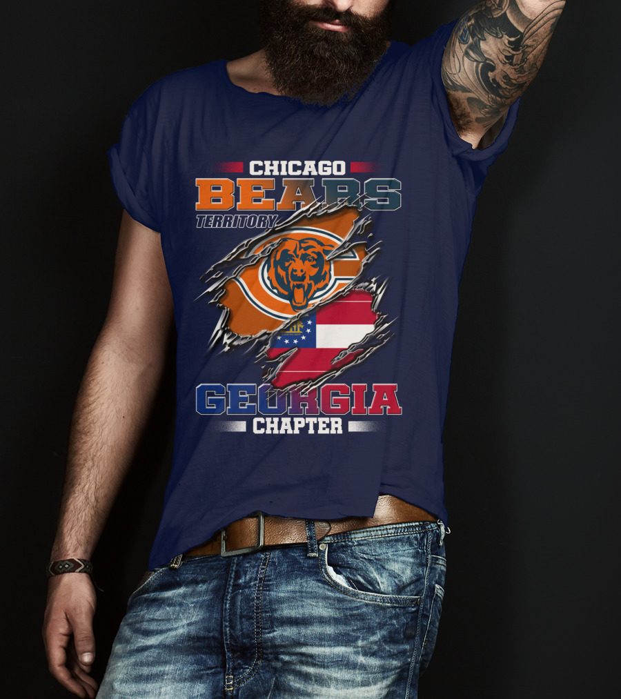 Chicago Bears Territory Georgia Chapter T-Shirt
