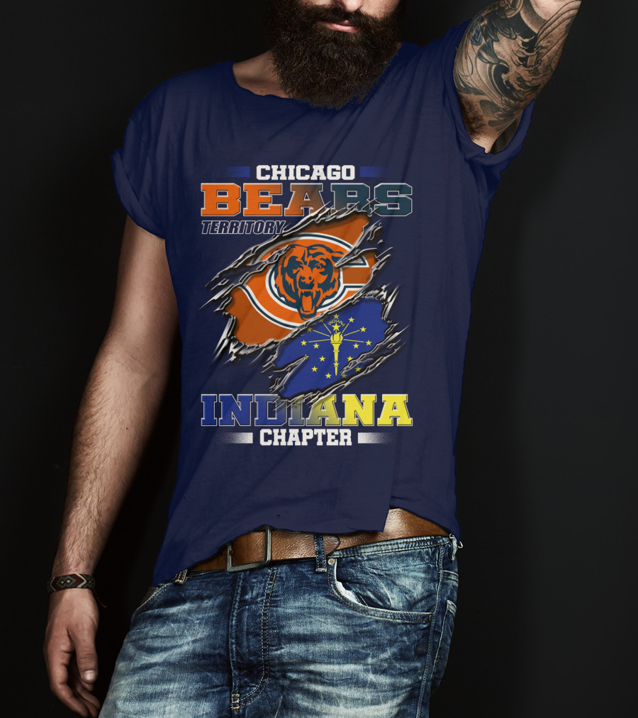 Chicago Bears Territory Indiana Chapter T-Shirt