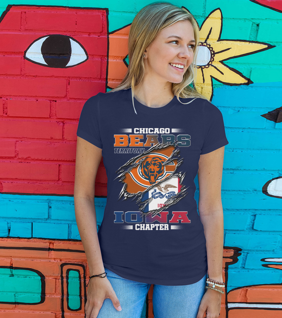 Chicago Bears Territory Iowa Chapter T-Shirt