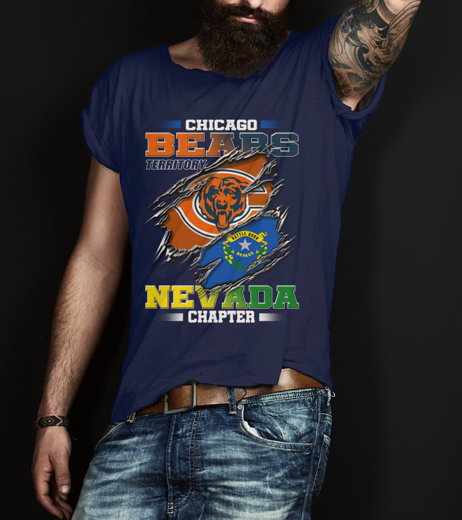 Chicago Bears Territory Nevada Chapter T-Shirt