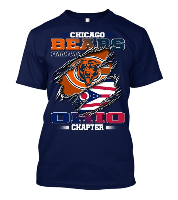 Chicago Bears Territory Ohio Chapter T-Shirt