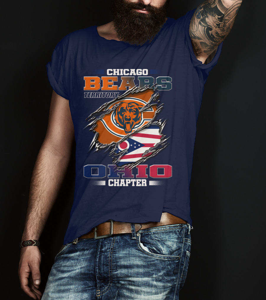 Chicago Bears Territory Ohio Chapter T-Shirt