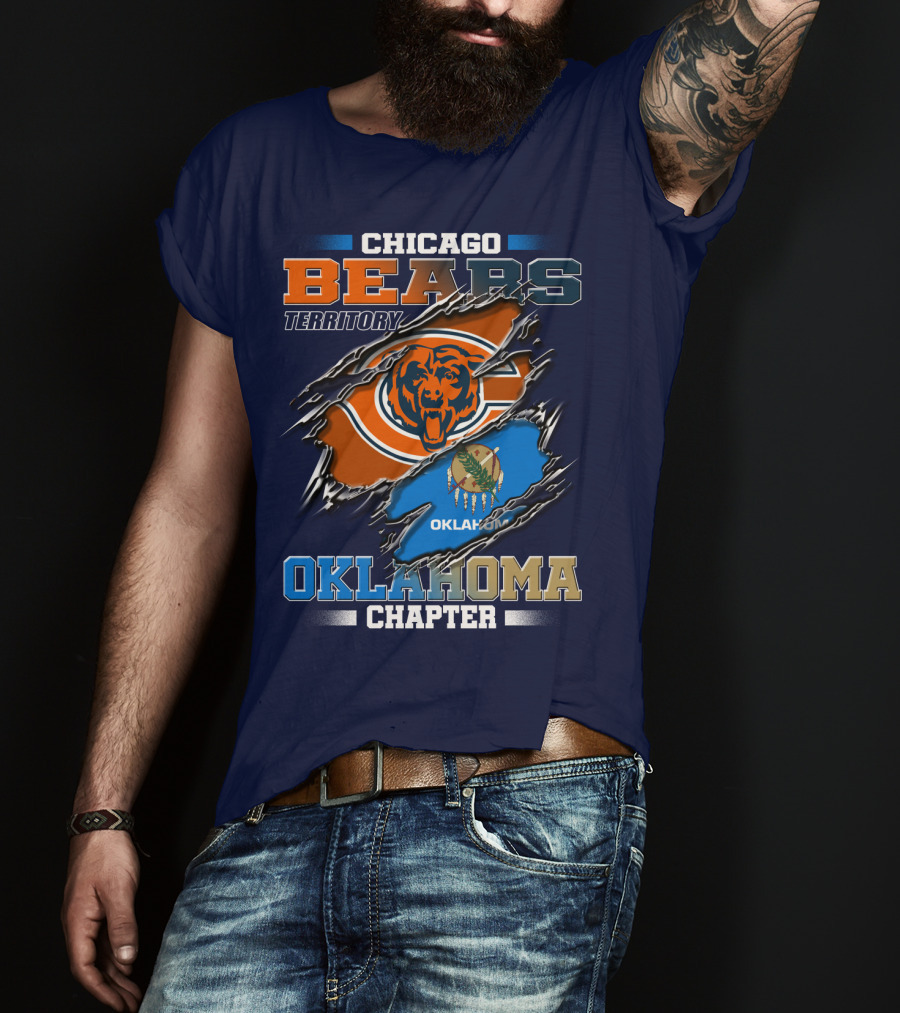 Chicago Bears Territory Oklahoma Chapter T-Shirt