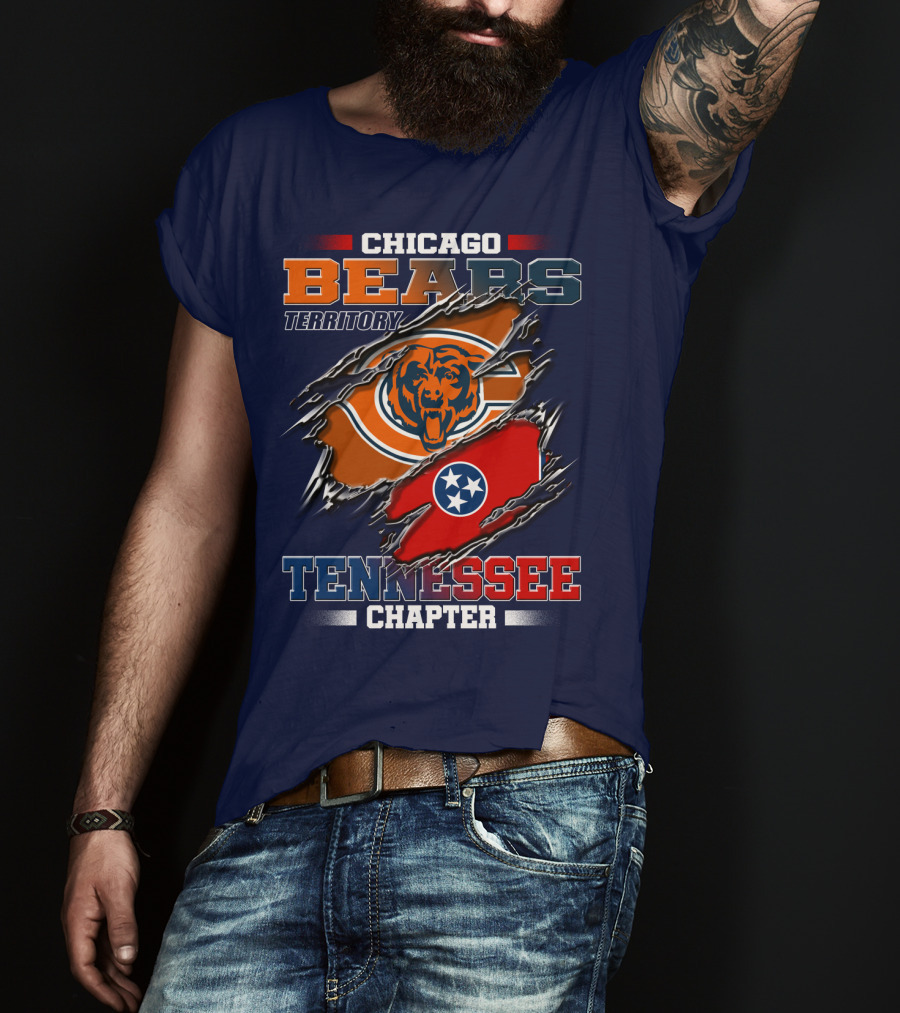 Chicago Bears Territory Tennessee Chapter T-Shirt
