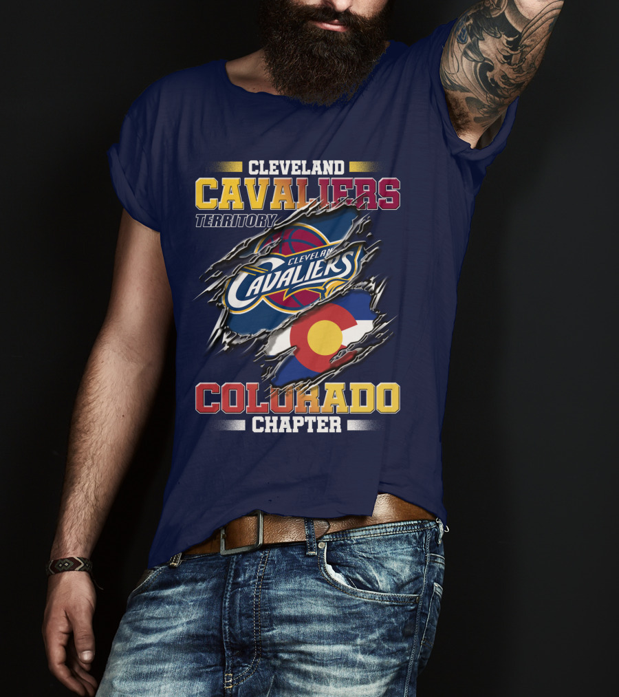 Cleveland Cavaliers Territory Colorado Chapter T-Shirt