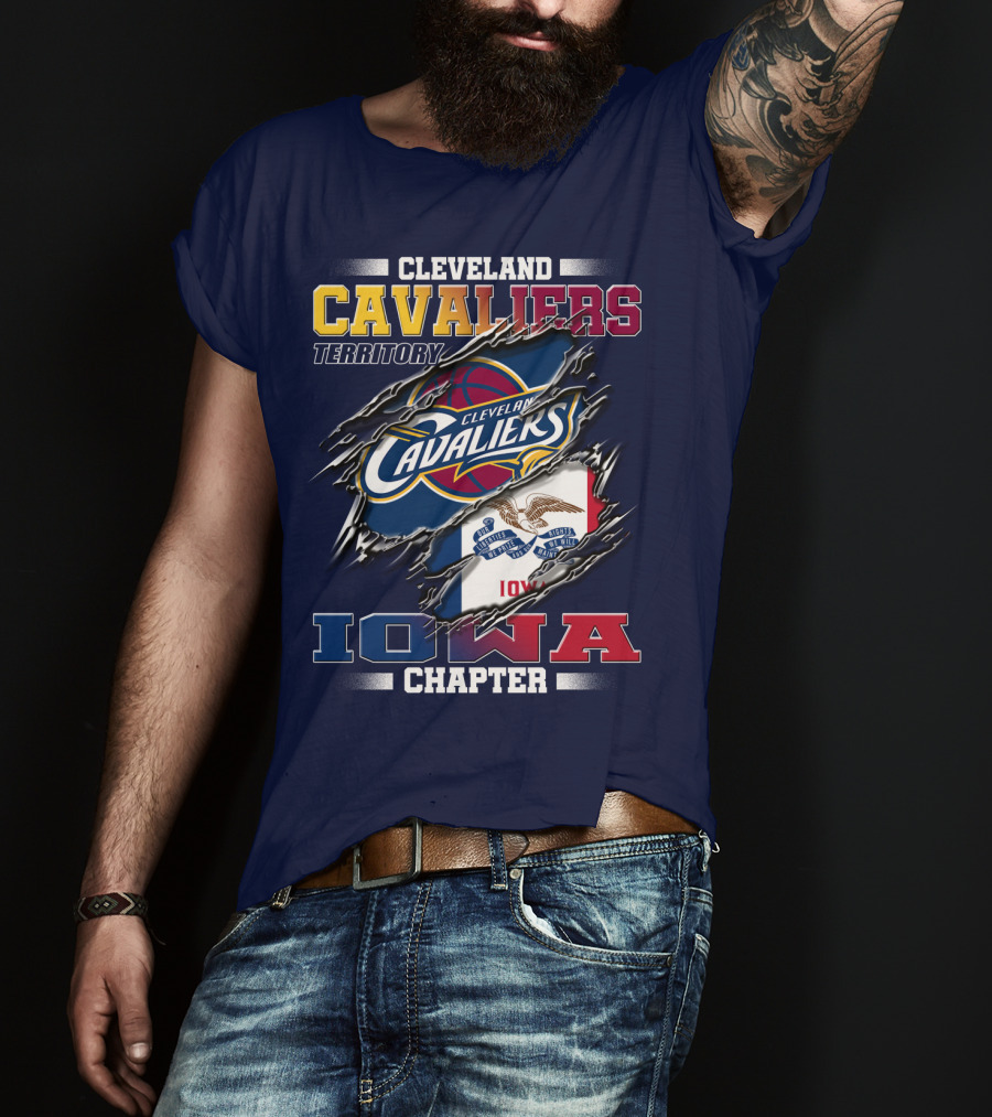 Cleveland Cavaliers Territory Iowa Chapter T-Shirt