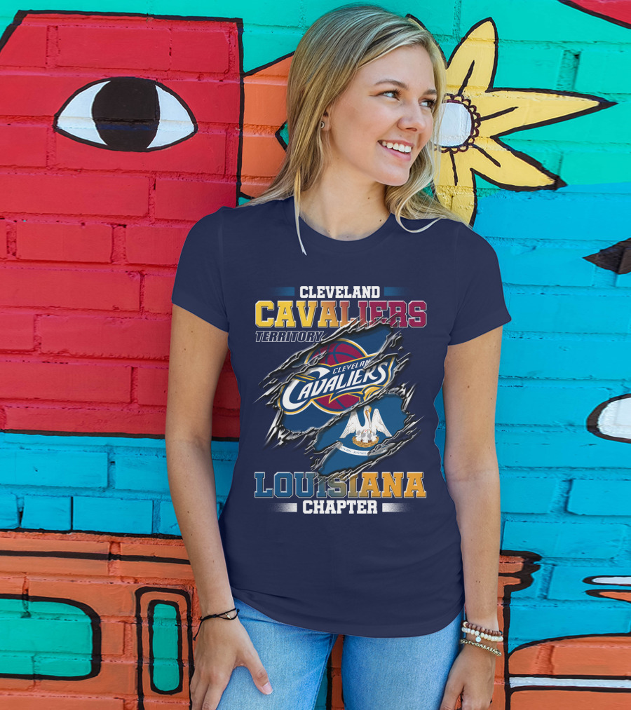 Cleveland Cavaliers Territory Louisiana Chapter T-Shirt