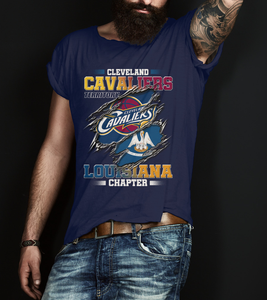 Cleveland Cavaliers Territory Louisiana Chapter T-Shirt