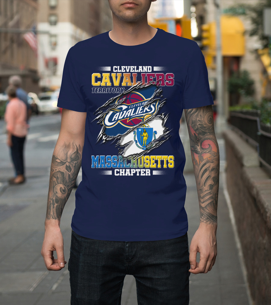 Cleveland Cavaliers Territory Massachusetts Chapter T-Shirt