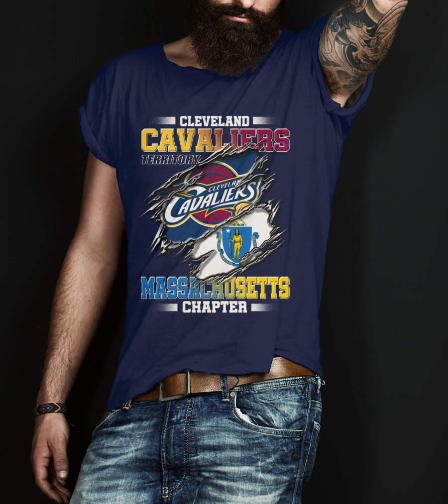 Cleveland Cavaliers Territory Massachusetts Chapter T-Shirt
