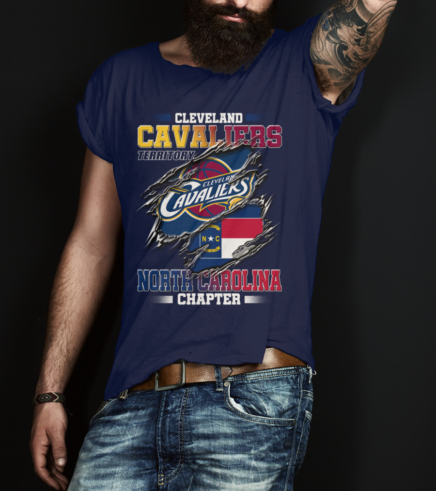 Cleveland Cavaliers Territory North Carolina Chapter T-Shirt