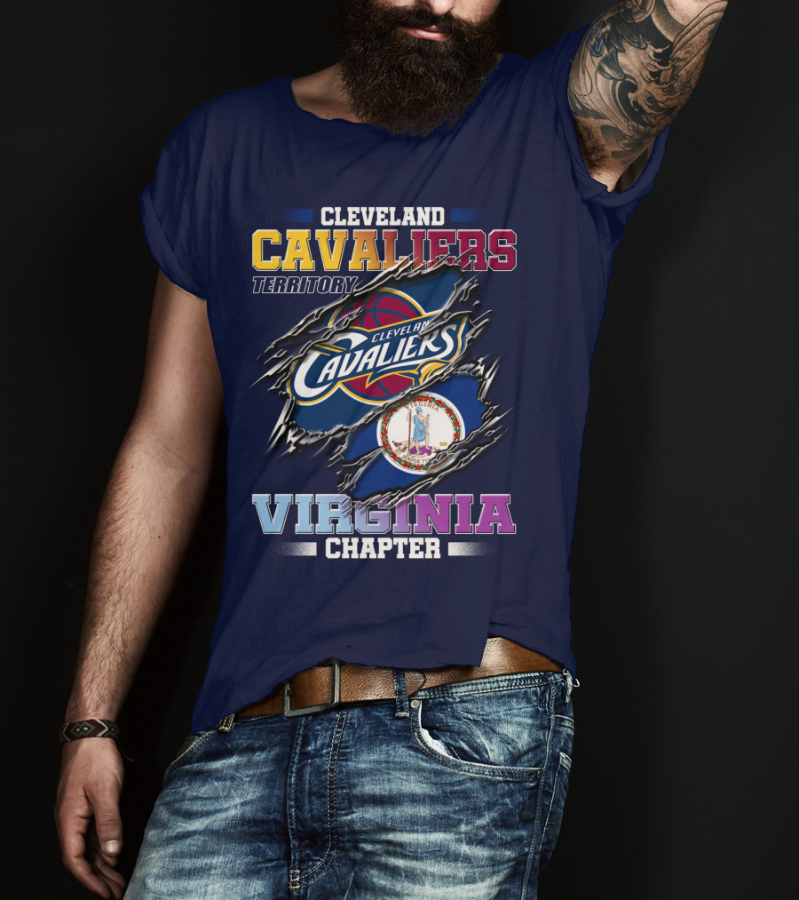 Cleveland Cavaliers Territory Virginia Chapter T-Shirt